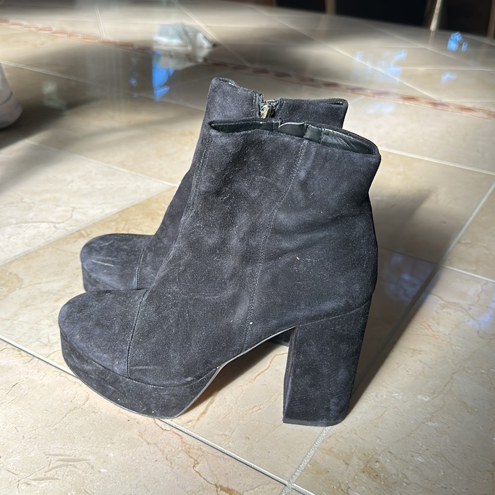 Sam Edelman Suede Platform Booties - image 2